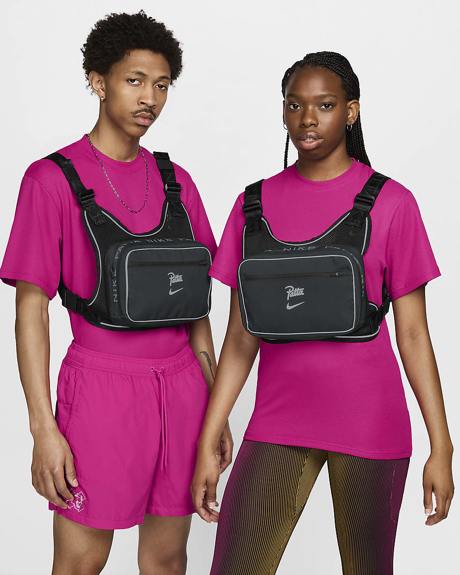 Nike x Patta Running Team bodywarmer. Nike BE